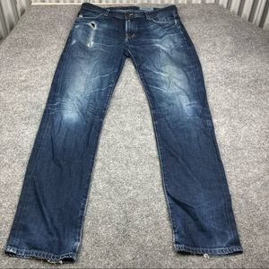 Adriano Goldschmied AG-ED The Graduate Jean-Sz 33R distressed jeans